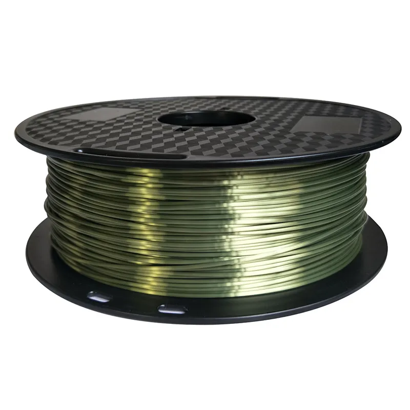 sedoso material de impressão 3d brilhante sensação de metal seda como ouro rosa