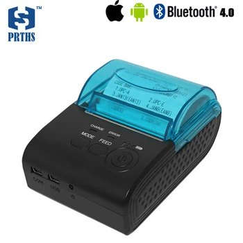 

Cheap 58mm mini bluetooth portable pos receipt printer IOS support USB and RS232 interface for mobile bill printing