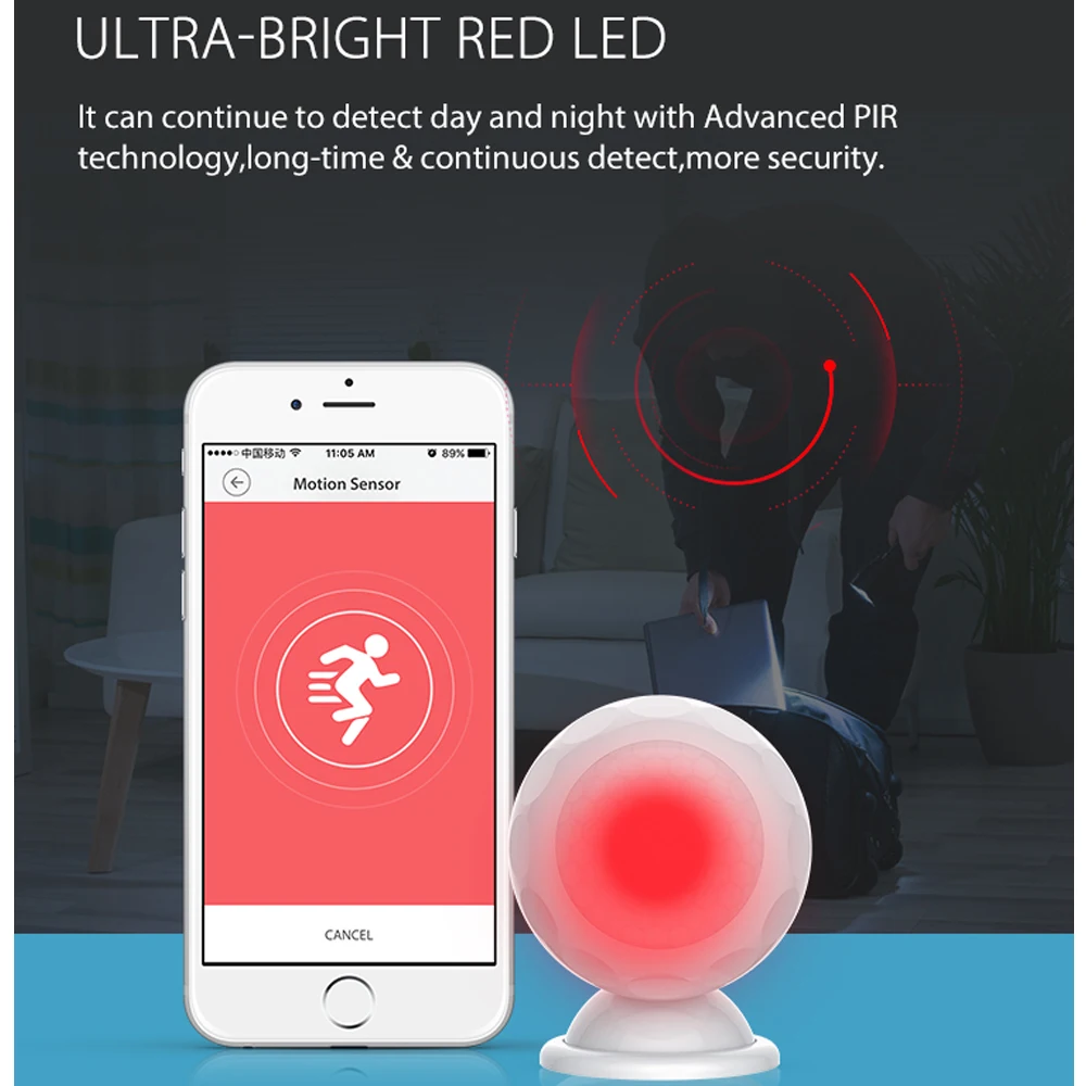 Датчик движения NEO Smart PIR с поддержкой Wi Fi Amazon Alexa Goole Assistant IFTTT не требуется дорогой