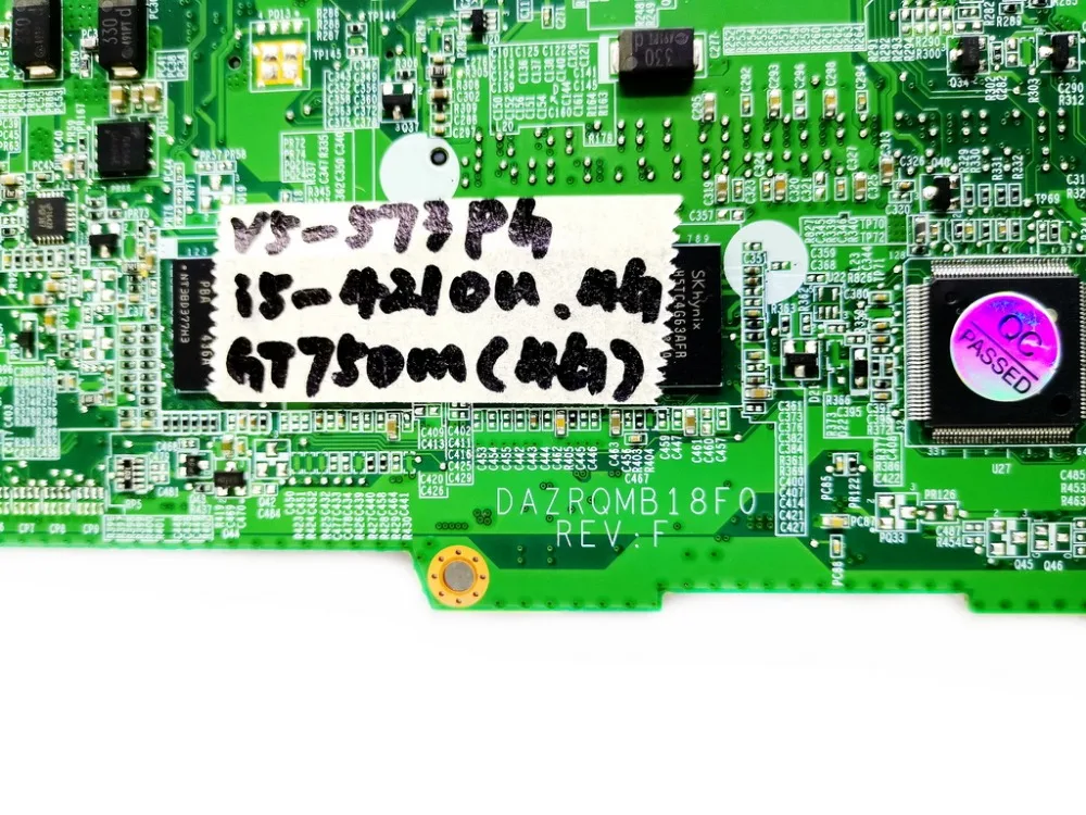 الأصلي لشركة أيسر V5-573G اللوحة المحمول V5-573PG I5-4210U 4 GB GT750M 4 GB DAZRQMB18F0 اختبار جيد شحن مجاني