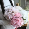 5pcs white artificial silk peony big flowers head for wedding decoration fake flowers bouquet for home decorative faux flower ► Photo 3/6