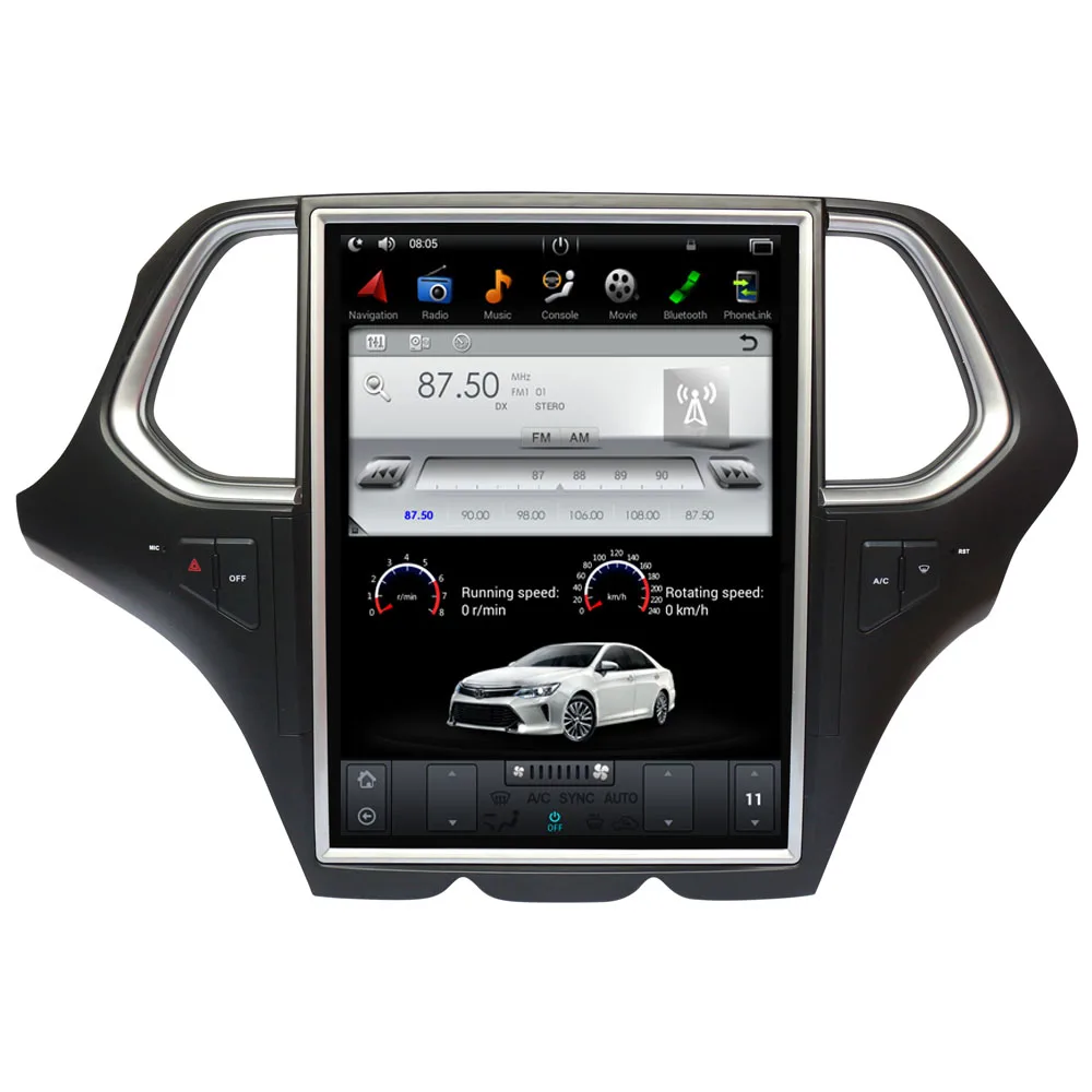 

10.4" Tesla Type Android Fit For GAC CHUANQI GS4 2015- 2019 Car DVD Player Navigation GPS Radio