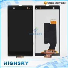 Replacement Display For Sony Xperia Z L36h LCD LT36 L36 C6602 C6603 + Touch Screen Digitizer Assembly 1 Piece Free Shipping