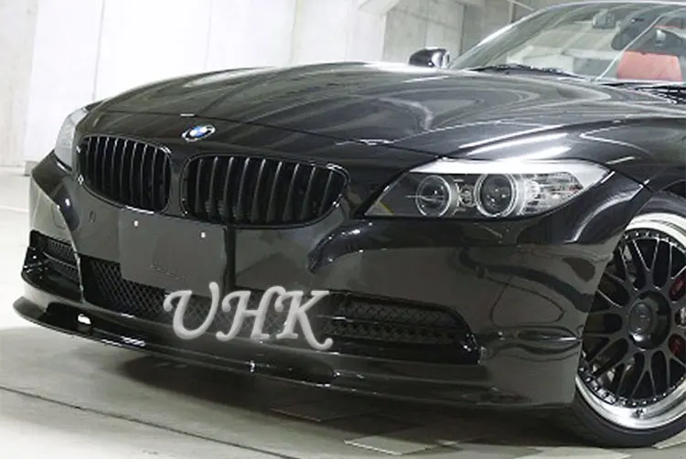 UHK для BMW аксессуары для Z4 E89 3D Стиль углеродного волокна передний бампер спойлер бампер автомобиля протектор Splitter диффузор