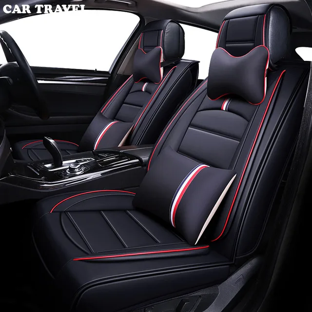 CAR TRAVEL Leather car seat cover For suzuki grand vitara jimny swift