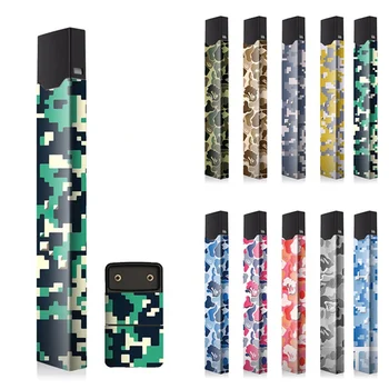 

Camouflage Stickers For Juul 10 Style Camouflage Pattern Adhesive Printing Label 2.5D Stereo Film Sticker For Juul Cover