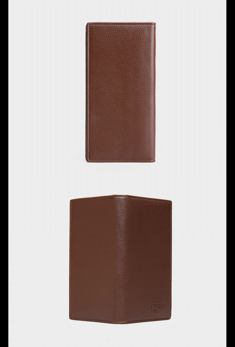 Men's genuine leather wallet 15