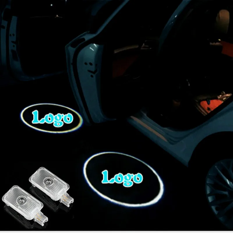 

JURUS 2Pcs Car Logo Door Welcome Light LED Lamp Projector Laser For SUBARU Forester Outback legacy Impreza XV Auto Accessory
