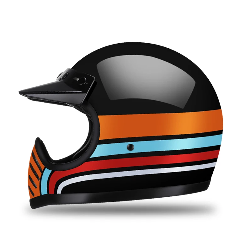 AMZ мотоциклетный шлем из стекловолокна для мотокросса Casco Capacete с полным лицом