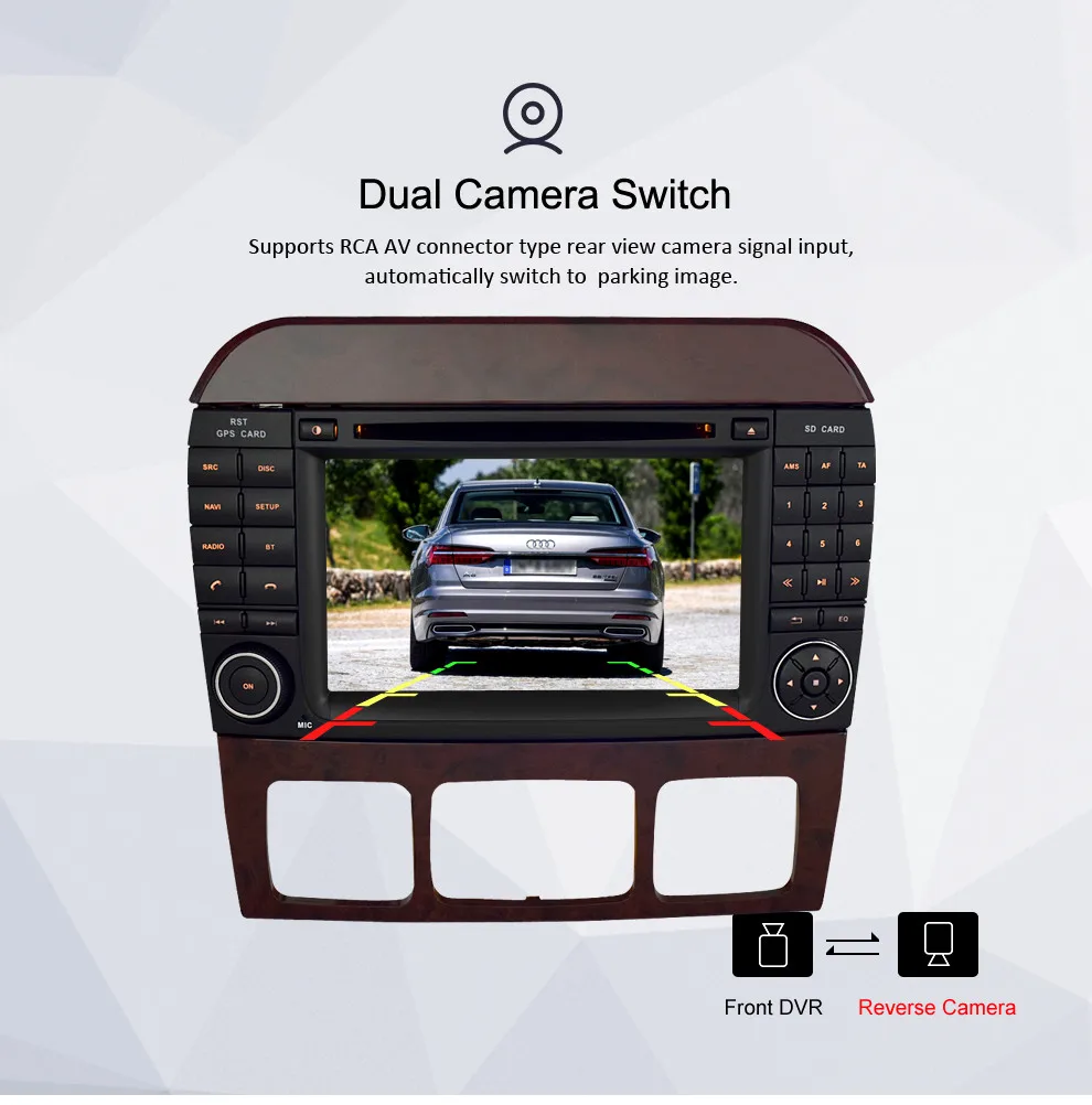 Discount 7" Android 9.0 Car DVD Player GPS Navigation For Benz SCL Class S320 S350 W220 W215 CL600 1998-2005 Audio Video Radio Multimedia 7 Discount 7" Android 9.0 Car DVD Player GPS Navigation For Benz SCL Class S320 S350 W220 W215 CL600 1998-2005 Audio Video Radio Multimedia 7