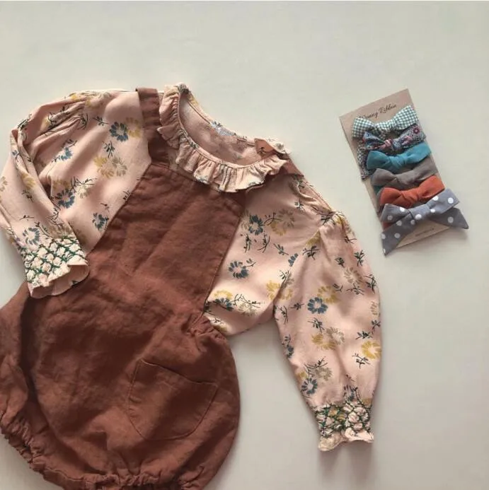 

Japan Korea New Arrive Brown Baby Romper Sleeveless Pocket Casual Boom Romper Kids Boy Girls Infant Children Jumpsuit Clothes