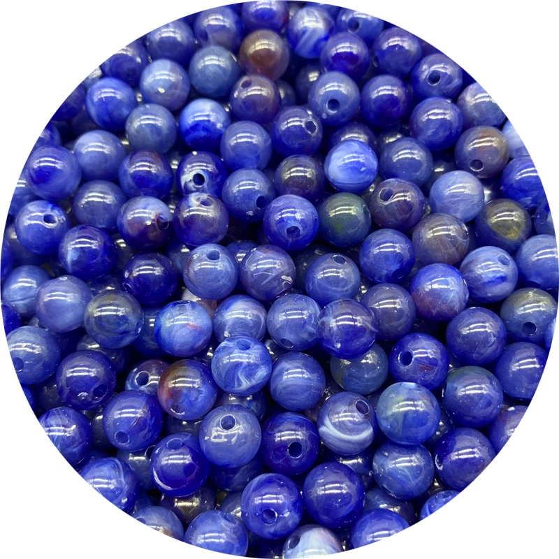 Acrylic Spacer Beads 6mm 8mm 10mm Acrylic Spacer Beads Charms Clouds Beads Round Loose For Jewelry Making