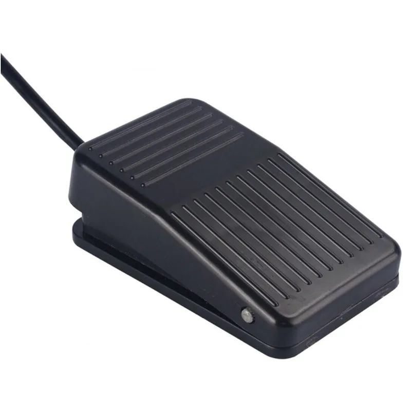 

1Pcs SPDT Nonslip Metal Momentary Self-rest Electric Power Foot Pedal Switch Push Button Switch Security Alarm