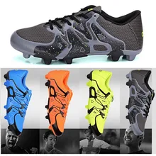 2016 new hot Kids’ Sneakers Children ‘s soccer shoes students spike boys girls youth sports shoes Wear tough lightweight