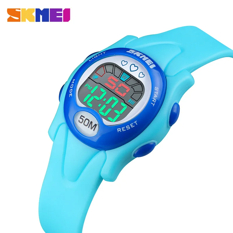 

Colorful Fashion Children Kids Digital Wrist Watch Waterproof Shockproof Alarm Clock Boy Girl Backlight Digital Watch Wristwatch