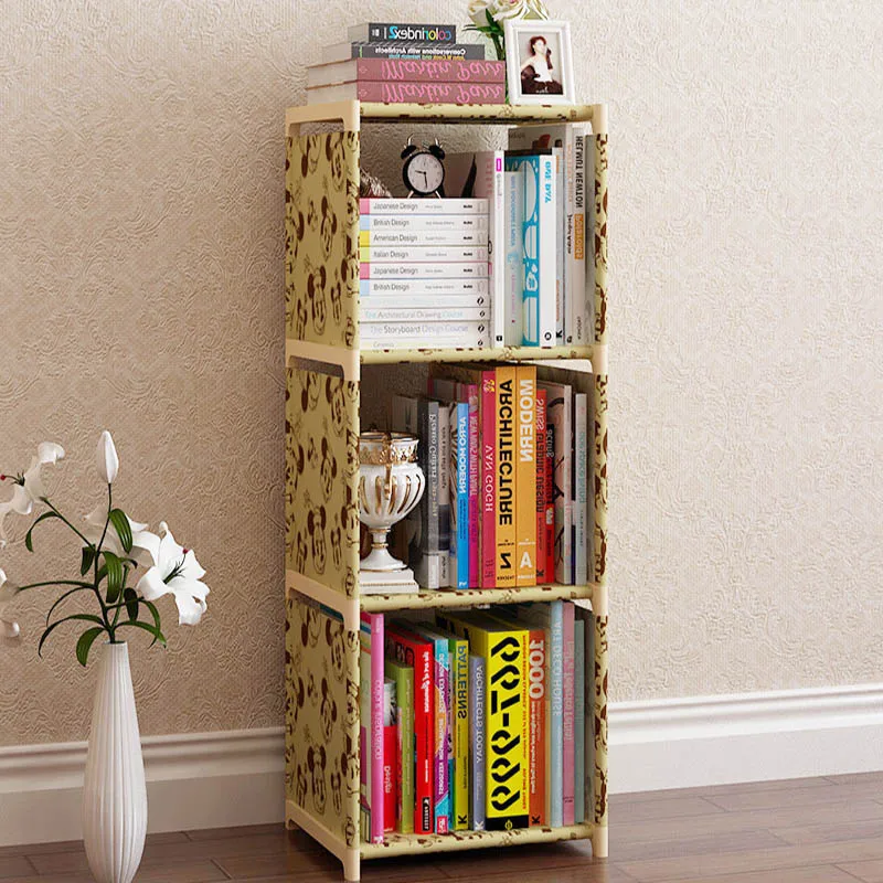 Bookshelf Non Woven Dust Bookcase Children S Bookshelf Simple