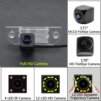 

12 LED Intelligent Dynamic Trajectory Tracks Rear View Camera Backup Reverse Parking Camera For Ford Focus MK2 Sedan C-Max C Max