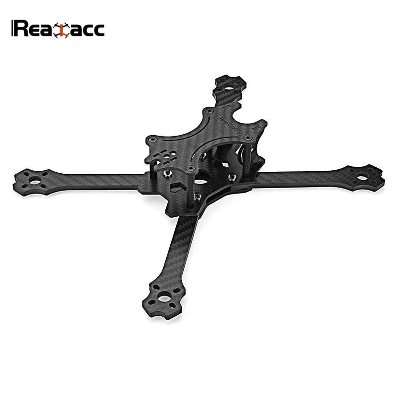 

Realacc Flywin 220mm Wheelbase 4mm Arm X Type Carbon Fiber Frame Kit w/ 5/12V PDB Board For RC Multicopter Models Motor DIY Accs