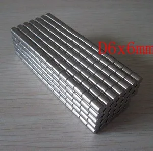 

100pcs Strong Round Magnets D6x6mm N50 Rare Earth Neodymium Magnet Great Teaching Aid