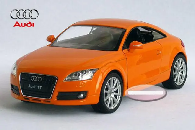 nouveau 1:24 audi tt alliage modèle de voiture miniature toy