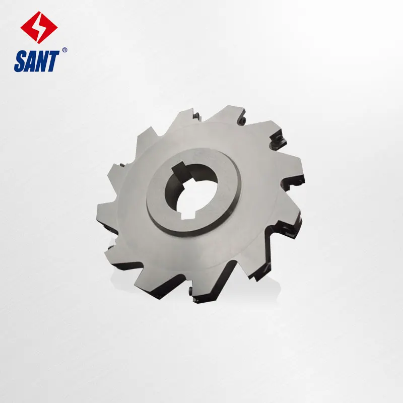 

Indexable milling cutter insert MPHT120408-DM Side and face milling cutter disc PT01