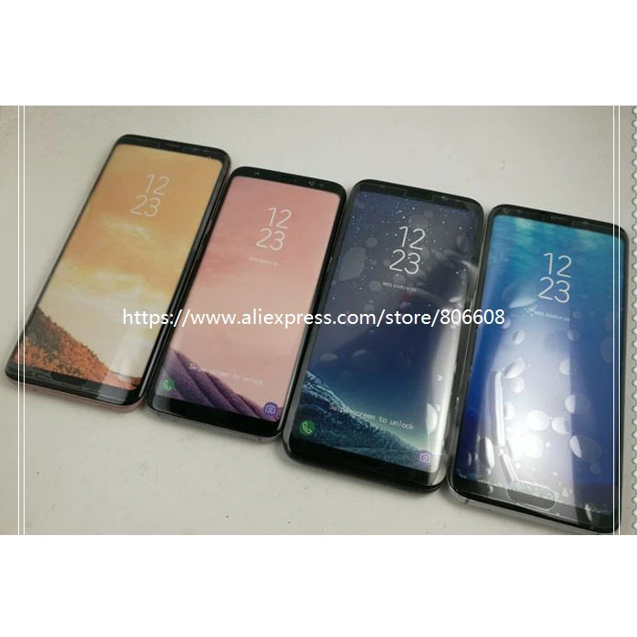 imágenes para Tamaño 1:1 Non Trabajo Falso Pantalla Simulada de Teléfono Para Samsung Galaxy S8 S8 PLUS Solamente Para La Exhibición imágenes para Tamaño 1:1 Non Trabajo Falso Pantalla Simulada de Teléfono Para Samsung Galaxy S8 S8 PLUS Solamente Para La Exhibición