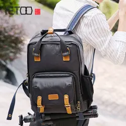 BJYL камера брезентовый мешок открытый сумка ретро фото пакет водостойкий свет рюкзак для фотоаппарата