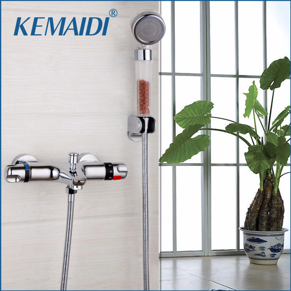 KEMAIDI Thermostaic Shower Mixing Valve Constant Temperature Taps