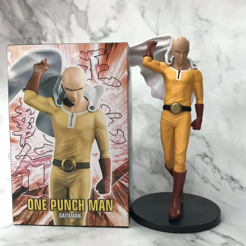 8 &quotАниме One Punch Man Saitaman сенсей DXF плащ Vol.2 коробку 20 см ПВХ фигурку Коллекция Модель