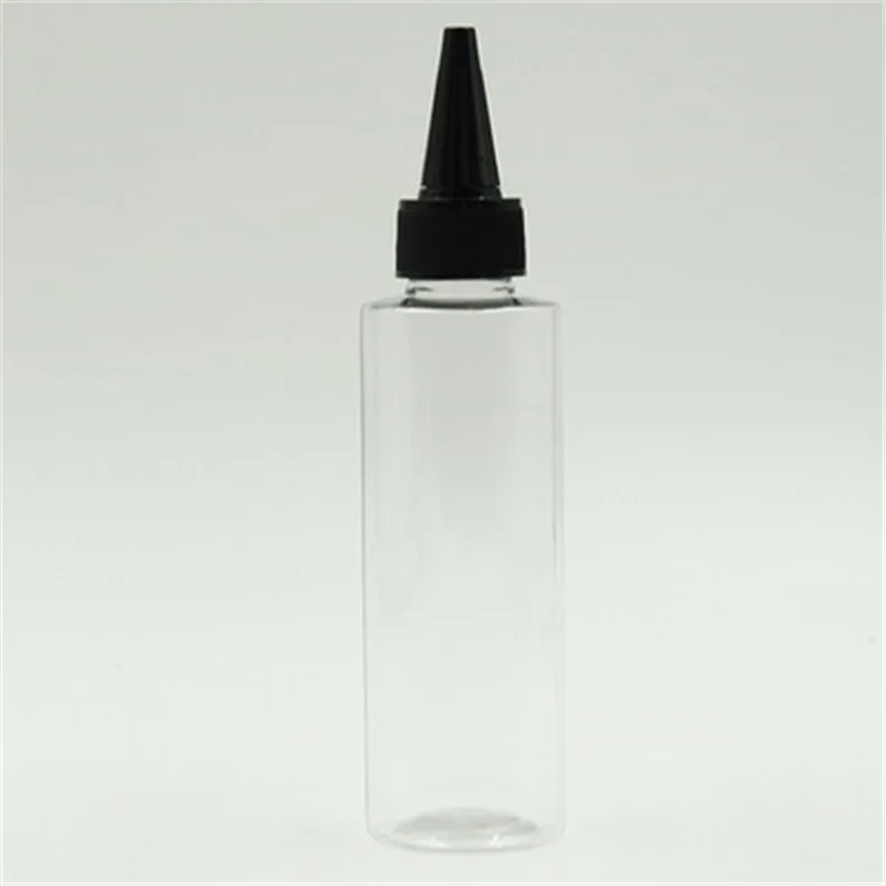 

10ps High Quality, Empty, For Shampoo 120ml Lotion Refillable Bottle With Long Nozzle Head School Painting Bottle
