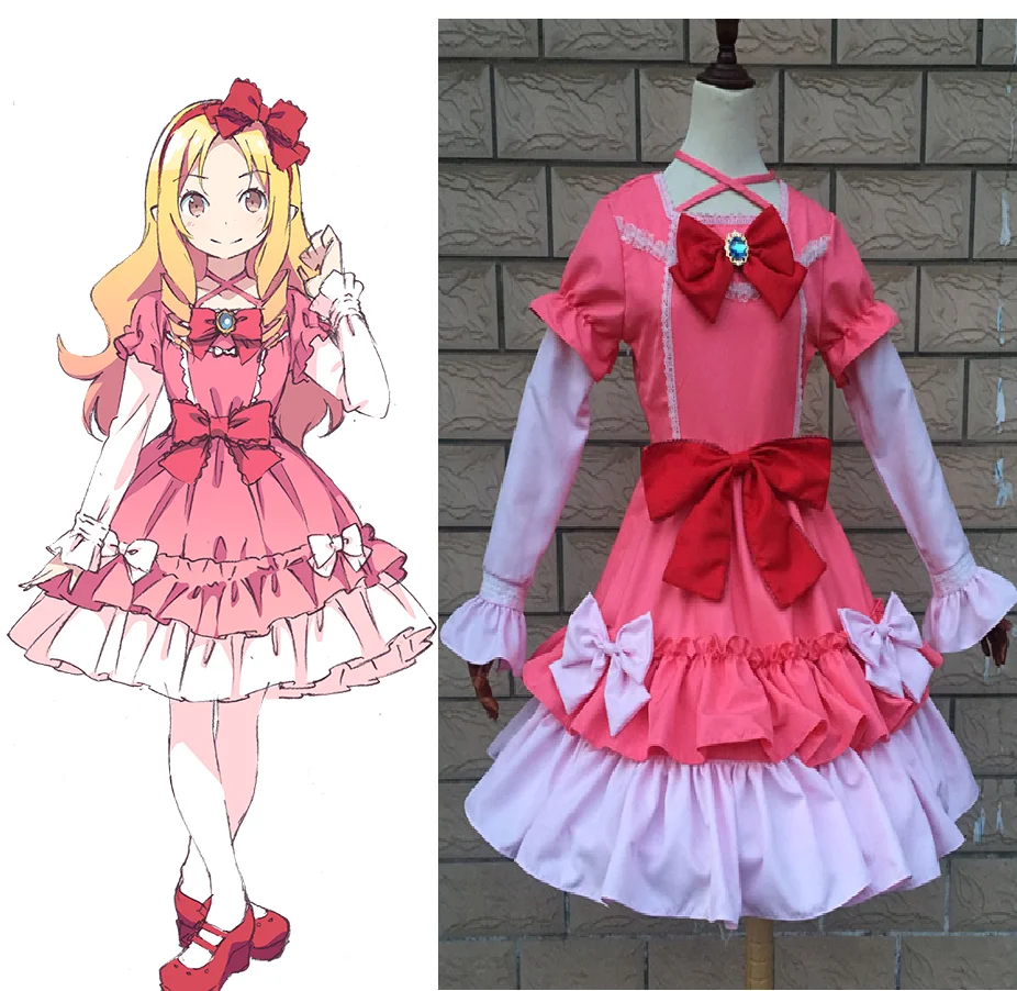 Manga Eromanga Sensei Yamada Elf Sweet Lolita Princess Dress Cosplay Costume Track Number Cosplay Costume Dress Cosplaylolita Costume Aliexpress