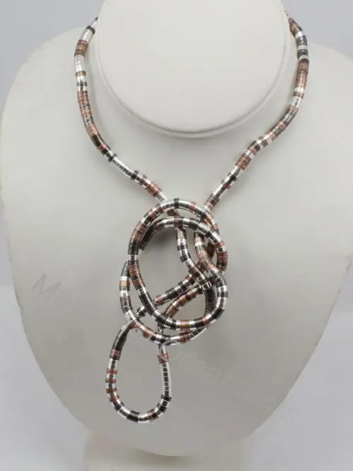 Изящная Гибкая цепочка змея длиной 5 мм 90 см|necklace 5mm|jewelry necklacetwisted necklaces |