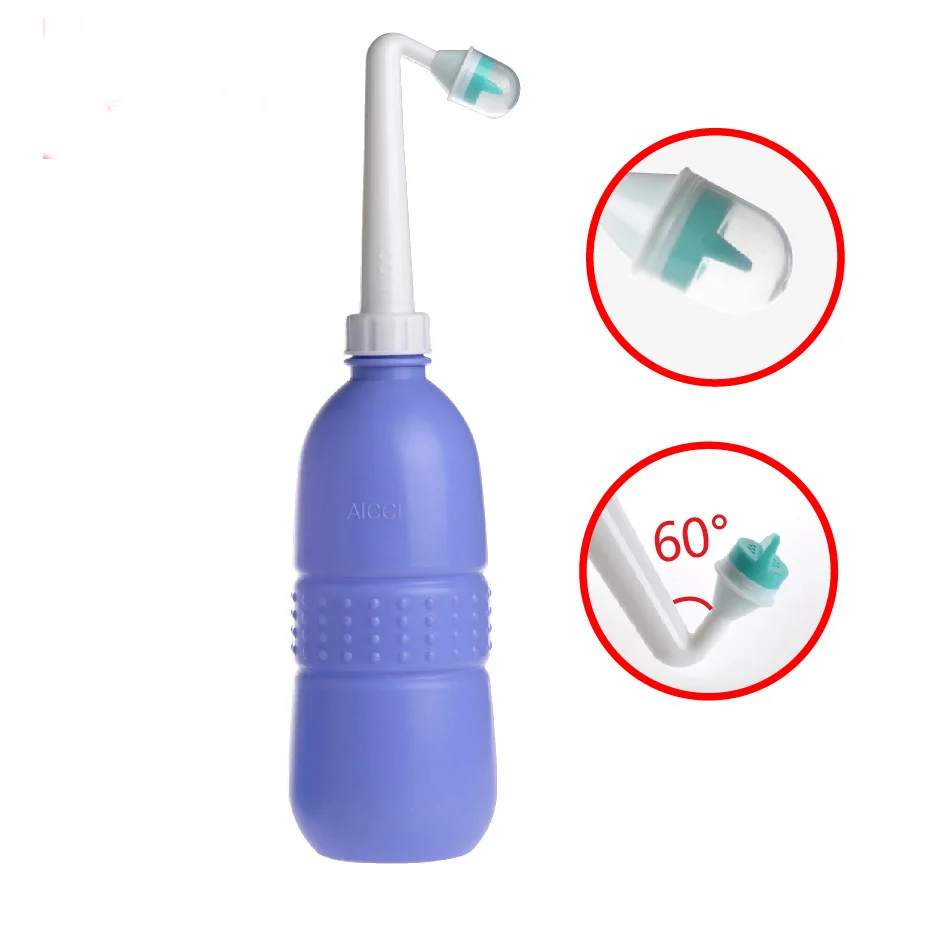 500ml Portable bidet cleaner pregnant women vaginal anal washing ass