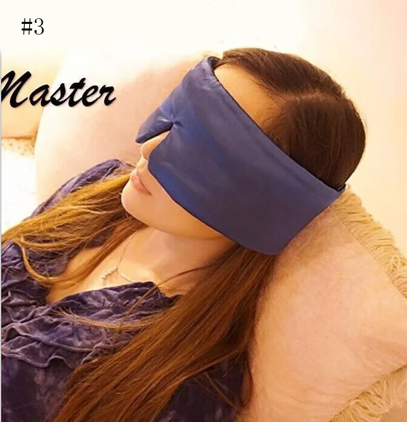 Роскошная шелковая портативная маска для сна в путешествии, более плотная маска для отдыха, мягкий чехол, повязка для глаз, горячая распродажа, маска для сна, чехол MR080