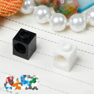 

Elements Brick Parts Technic 6541 Brick 1x1 with Hole Classic Piece Building Block Toy Accessory Bricklink 404