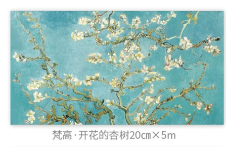 1set 20cm*5m Paper Wrapping Art Museum Series Van Gogh Starry Sky DIY Gift Wrapping  Paper Wallpaper Flower Wrapping Paper - AliExpress
