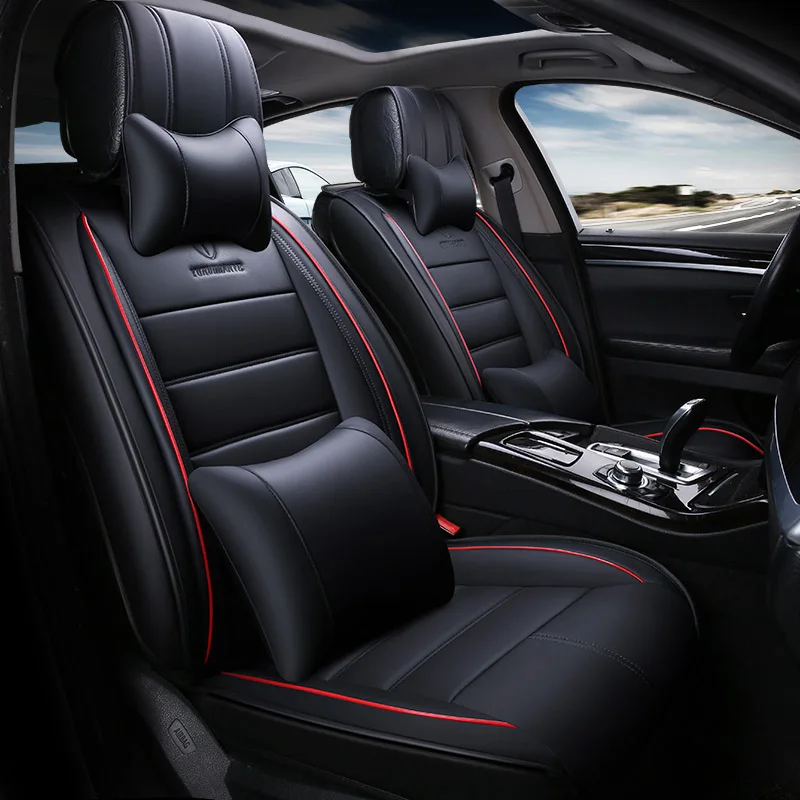 Full set Universal leather car seat cover automobiles cars for BMW E46