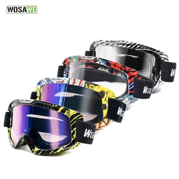 

WOSAWE Snowboard Ski Goggles Windproof UV Protection Skiing Glasses Hiking Snowmobile Snowboard Goggles Anti-fog Ski Eyewear