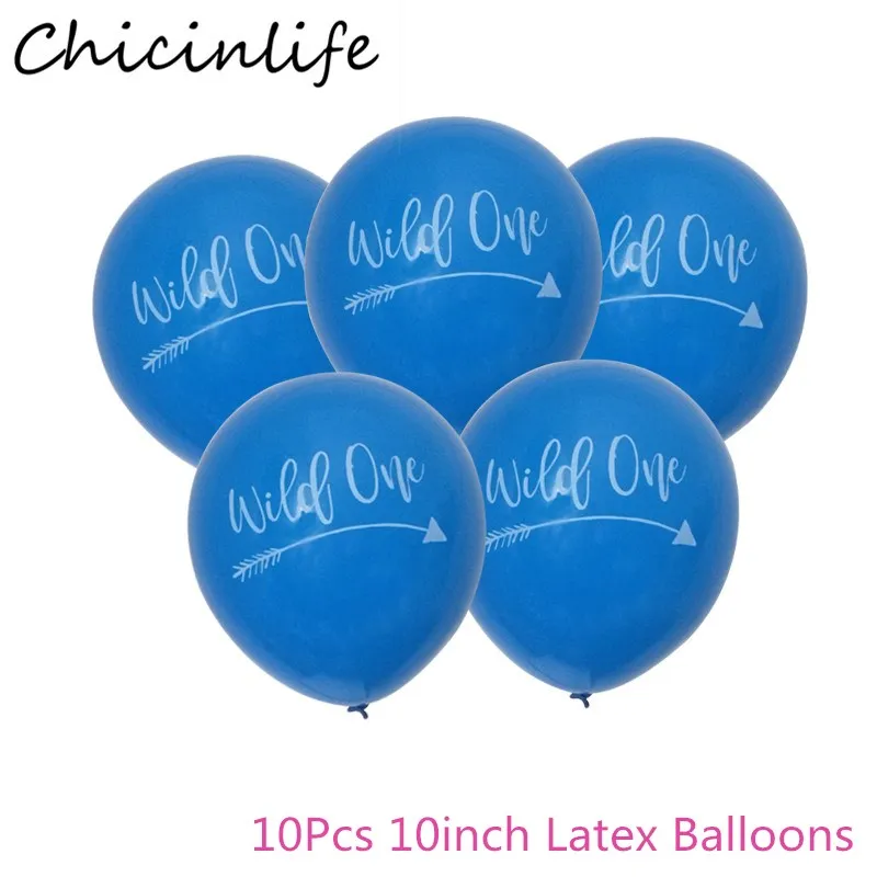 Chicinlife, 1 комплект, Золотой блестящий баннер с надписью «Wild One» для вечеринки в честь Дня рождения ребенка, знак первого дня рождения для мальчиков, украшения для девочек, принадлежности