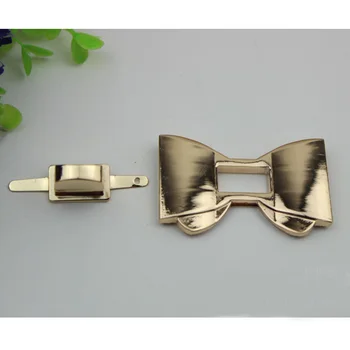 

DIY Gold Butterfly Turn Snap Tone Clasp Closure Bag Accessories Part Metal Twist Turn Lock Snap Clasps/Closure Purse Button