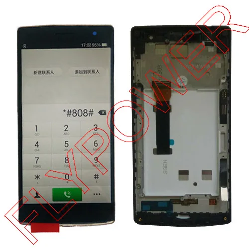 Для OPPO Найти 7x9070x9076x9077 ЖК-экран с сенсорный экран + рамка сборки по Бесплатная