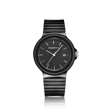 

REBIRTH Quartz Wristwatches Watch Women Fashion Luxury Creative Montre Femme Top Brand Watches Leather Clock Reloj Mujer