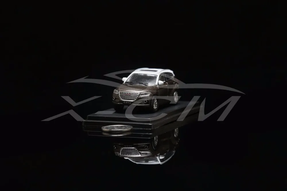 Модель литая автомобиля Great Wall Haval H2 1:64 (коричневая с Белой Крышей)|diecast car models|car