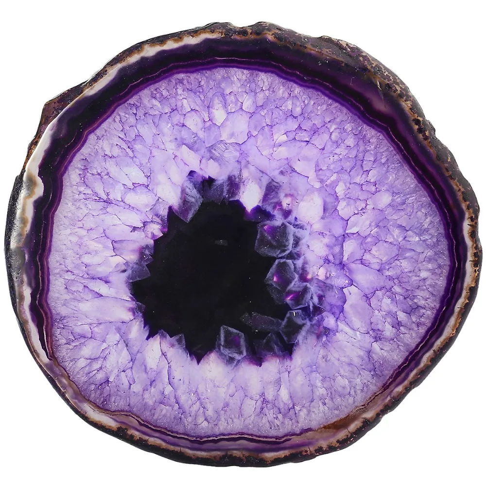 Agate Decor Purple Agate Slice choose your own