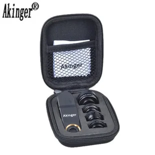

Akinger HD Camera Lens Kit 5 in 1 for iPhone8/7/6 xiaomi note Samsung Galaxy S7/S7 Edge S6/S6 Edge and Other Android Smartphones