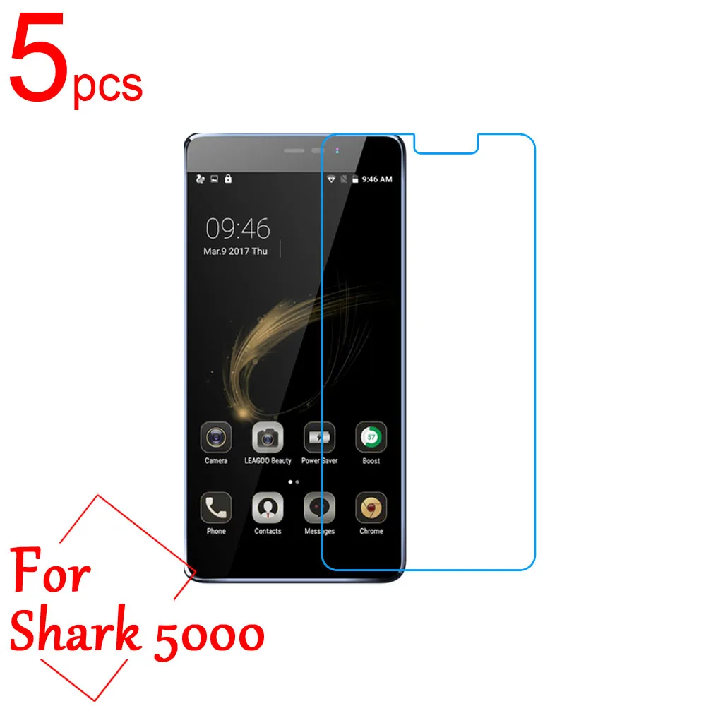 

5pcs Ultra Clear/Matte/Nano anti-Explosion LCD Screen Protector Cover For Leagoo Shark 5000 Z3C T5 Protective Film + Cloth
