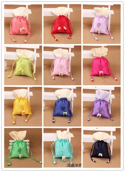 

Free shipping 10*15cm lovely color pendant wedding gift bags , 100pcs/lots, BMD4-8