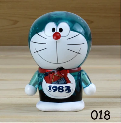 Ограниченная серия коллекционные вещи 100 юбилейный сувенир Doraemon фигурка аниме мультяшная модель игрушка хороший подарок украшение - Цвет: 1983 Doraemon