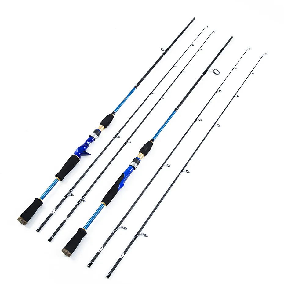 Catch U 2 tips MML Spinning fishing rod Portable Fishing Pole Tackle Carbon Fiber Spinning Lure Rod