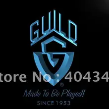 LL192-Guild Guitar светодиодный неоновый свет знак